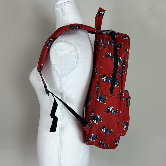 Disney Loungefly Minnie Mouse Classic Red Backpack‎ - Picture 9 of 10